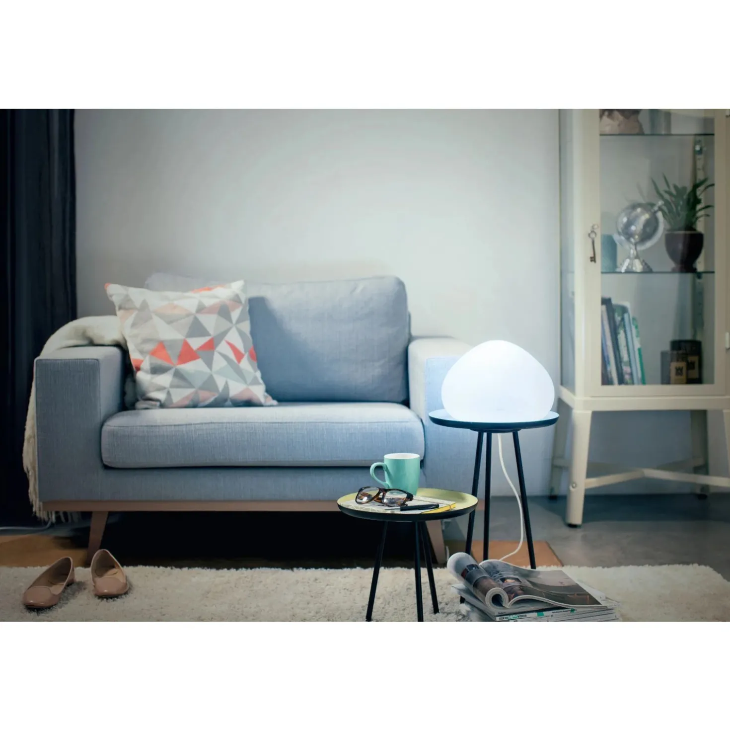Philips Hue lampada da tavolo LED Wellner con telecomando Dimmer Switch