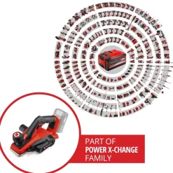 Pialletto a batteria Einhell Power X-Change TE-PL 18/82 Li Solo