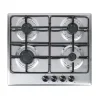 Piano cottura gas Samet Circe 4 fuochi inox 58x51 cm