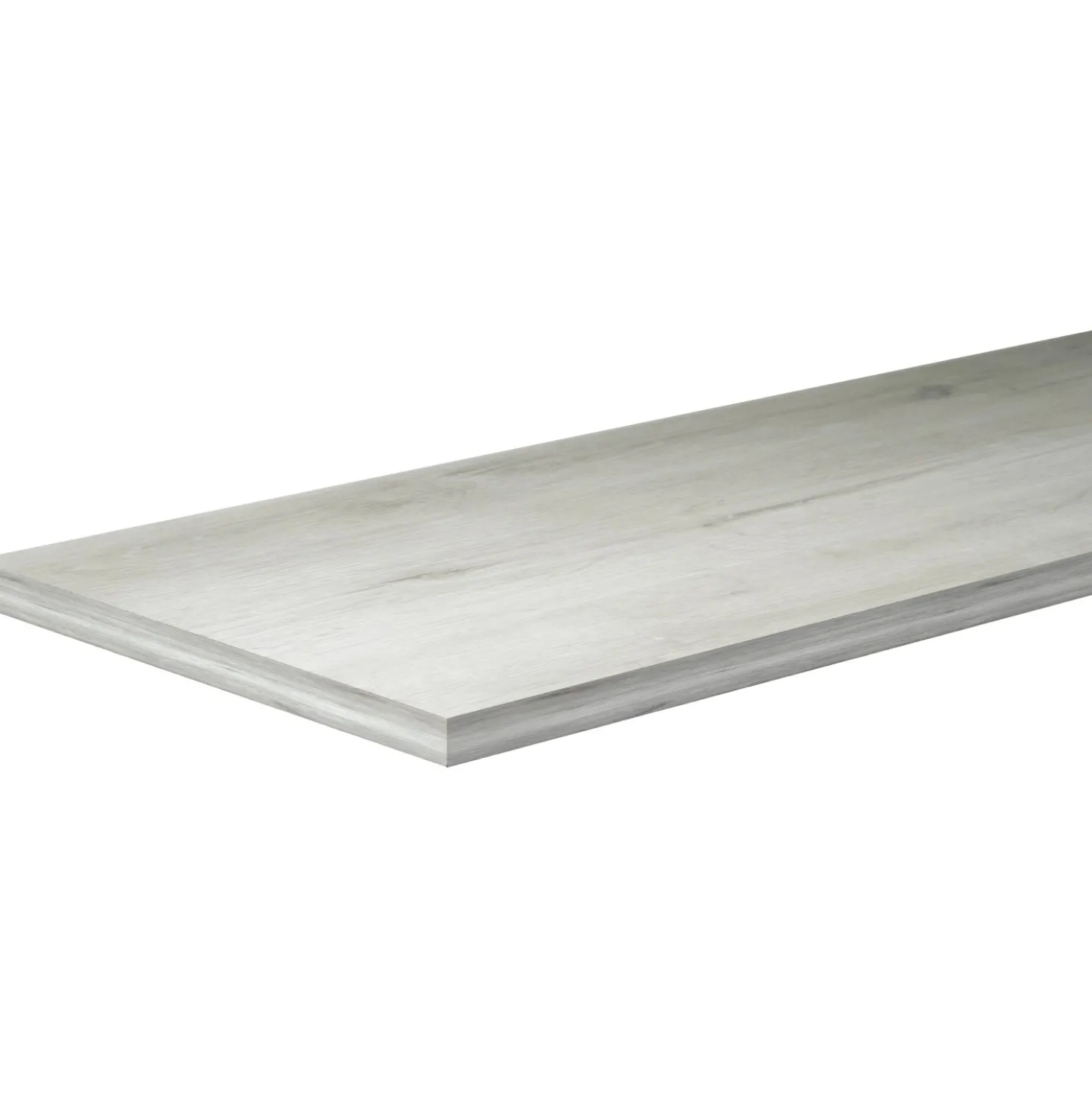 Piano melaminico rovere ghiaccio 600x400x18 mm