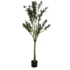 Pianta artificiale in plastica ulivo h150 cm