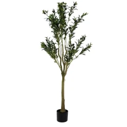 Pianta artificiale in plastica ulivo h150 cm