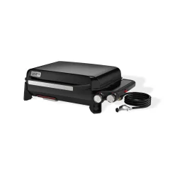 Piastra a gas Weber 2 bruciatori nero portatile