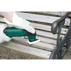 Piastra abrasiva con velcro LUX-TOOLS per Multitool 90x90x90 mm