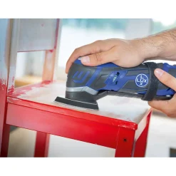 Piastra abrasiva con velcro LUX-TOOLS per Multitool 90x90x90 mm
