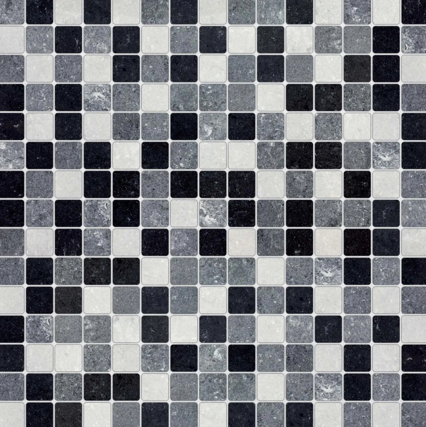 Piastrella adesiva Black&White 2 fogli 30x30 cm