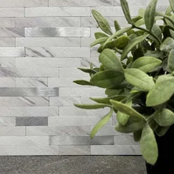 Piastrella adesiva mosaico Carrara 4 pz 300x300x40 mm