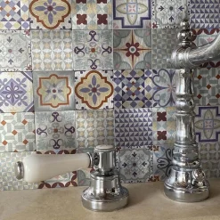 Piastrella adesiva mosaico Enna 4 pz 300x300x40 mm