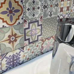 Piastrella adesiva mosaico Enna 4 pz 300x300x40 mm