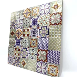 Piastrella adesiva mosaico Enna 4 pz 300x300x40 mm