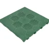 Piastrella da esterno autobloccante in polipropilene Easy line verde 40x40 cm