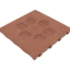 Piastrella da esterno autobloccante in polipropilene Easy line cotto 40x40 cm