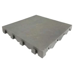 Piastrella da esterno in WPC Mixtile grigio 40x40 cm
