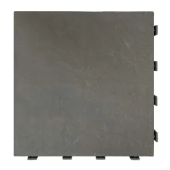 Piastrella da esterno in WPC Mixtile grigio 40x40 cm