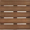 Piastrella da esterno in legno Cerland Bolenia marrone 50x50 cm
