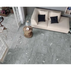 Piastrella da esterno in gres porcellanato effetto pietra 60x30 cm