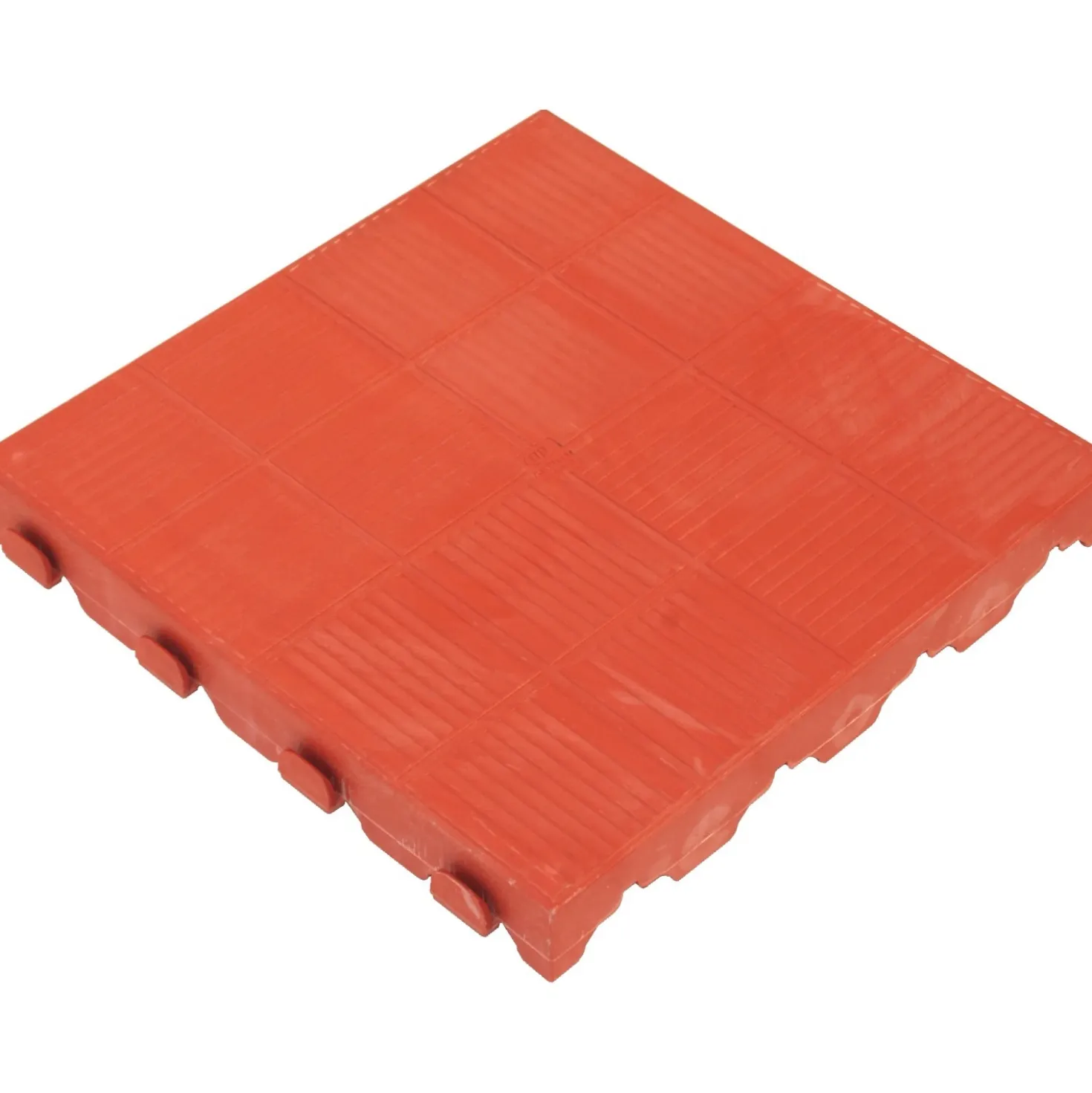 Piastrella da esterno in polipropilene chiusa Combi cotto 39x39 cm