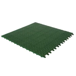 Piastrella da esterno in polipropilene Multiplate drenante verde 55x55 cm