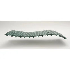 Piastrella da esterno in polipropilene Multiplate drenante verde 55x55 cm