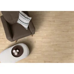 Piastrella gres porcellanato smaltato opaco Legno Naturale 17x62 cm 1,37 m²