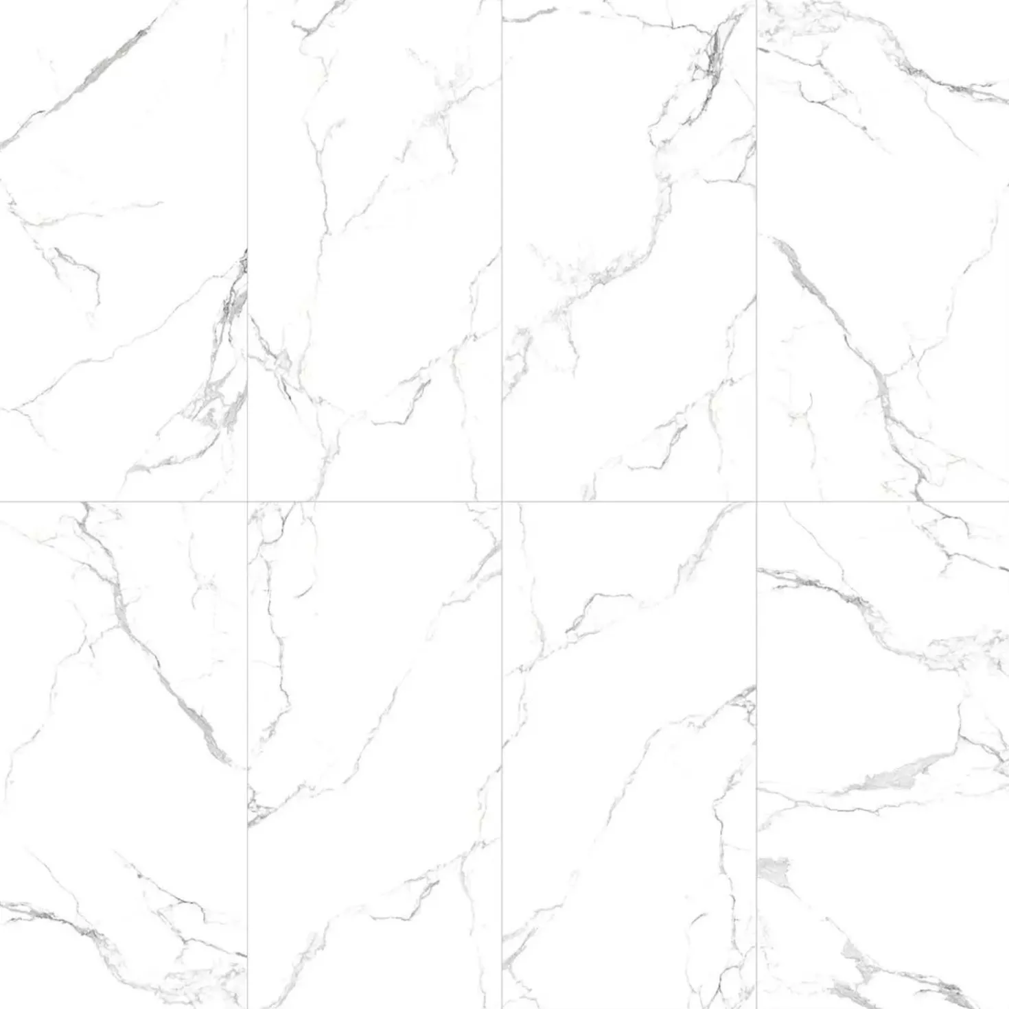 Piastrella in gres porcellanato Calacatta Deus 60x120 cm 1,44 m²