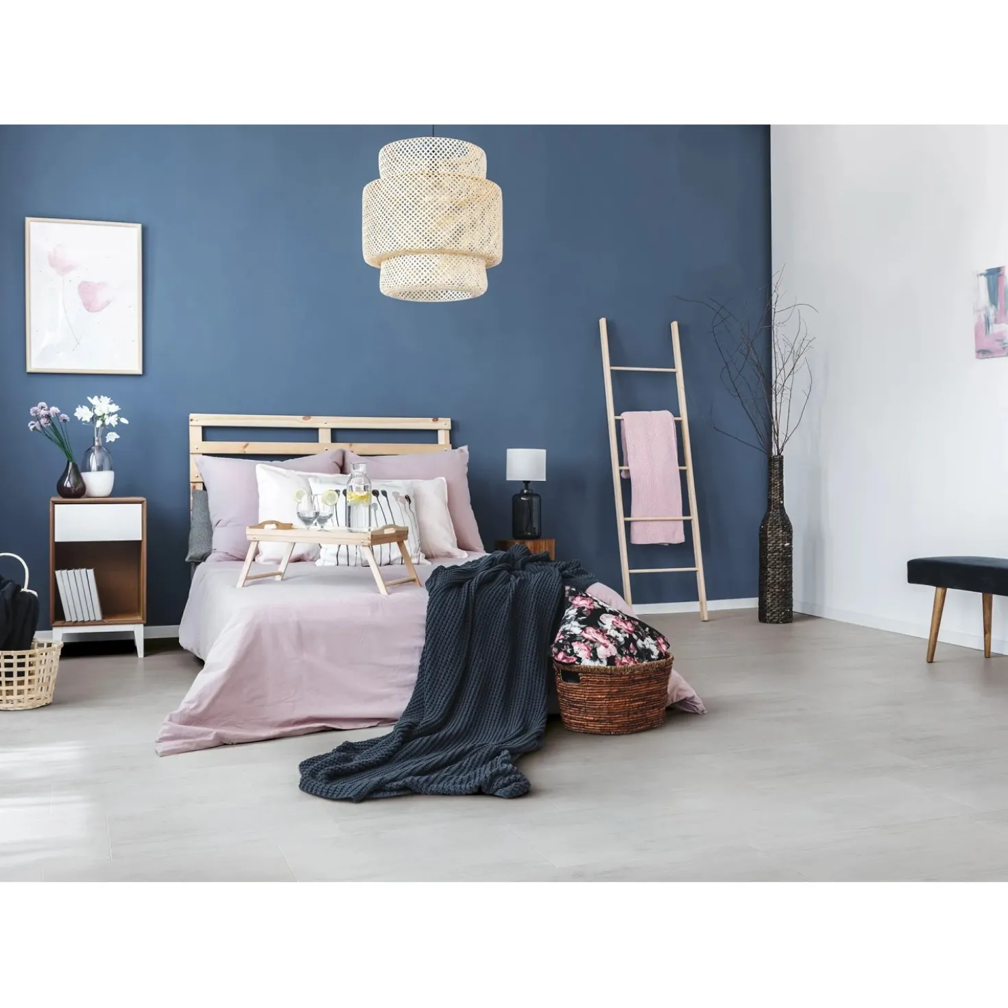 Piastrella in gres porcellanato Boheme bianco 30x60,4 1,54 m²