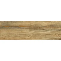 Piastrella in gres porcellanato Tiglio legno marrone 17x62 cm 1,37 m²