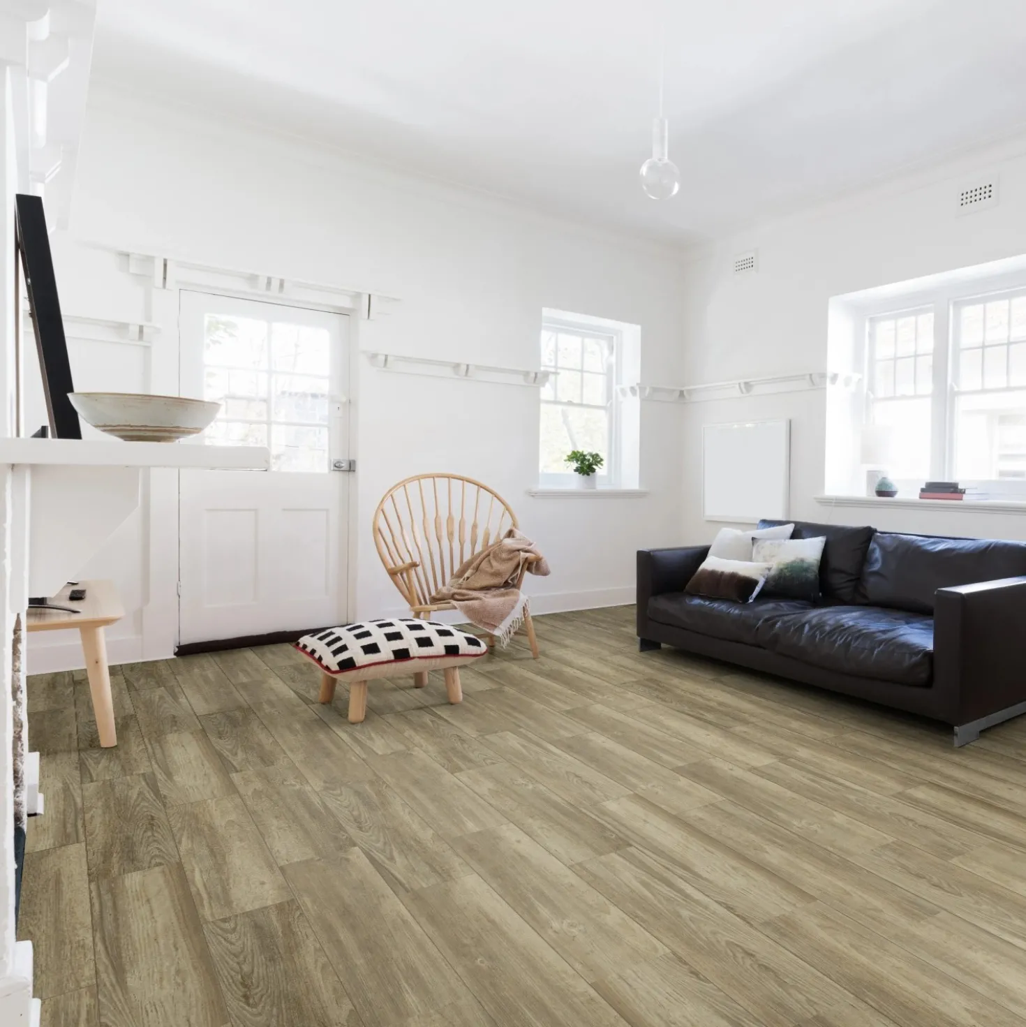 Piastrella in gres porcellanato Tiglio legno marrone 17x62 cm 1,37 m²