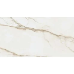 Piastrella in gres porcellanato venato oro 60x120 cm