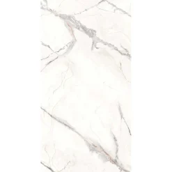 Piastrella in gres porcellanato Iberis Crystal bianco 60x119,8 cm rett