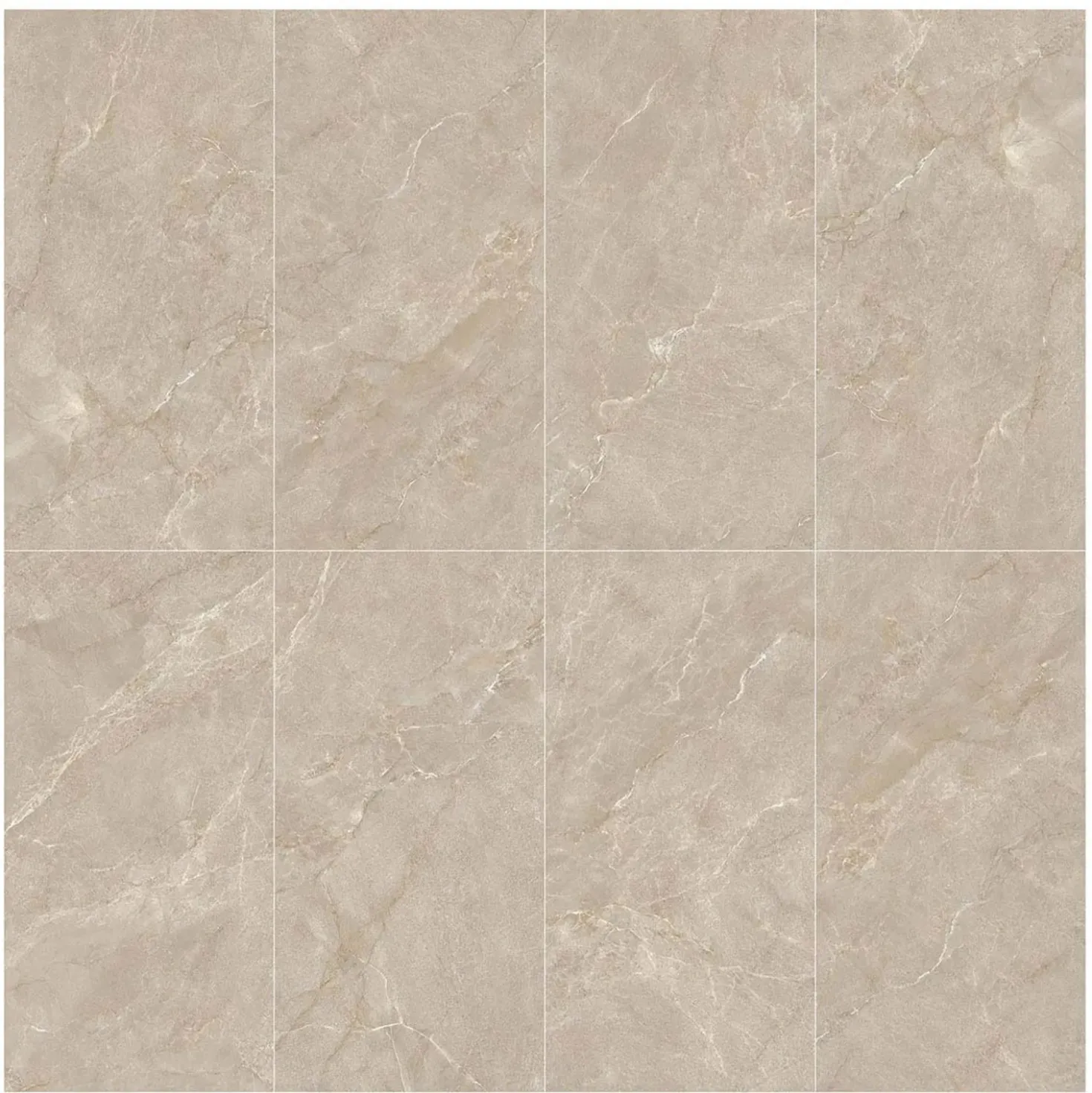 Piastrella in gres porcellanato Marble Beige Regale 60x120 cm 1,44 m²