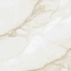 Piastrella in gres porcellanato venato oro 60x60 cm