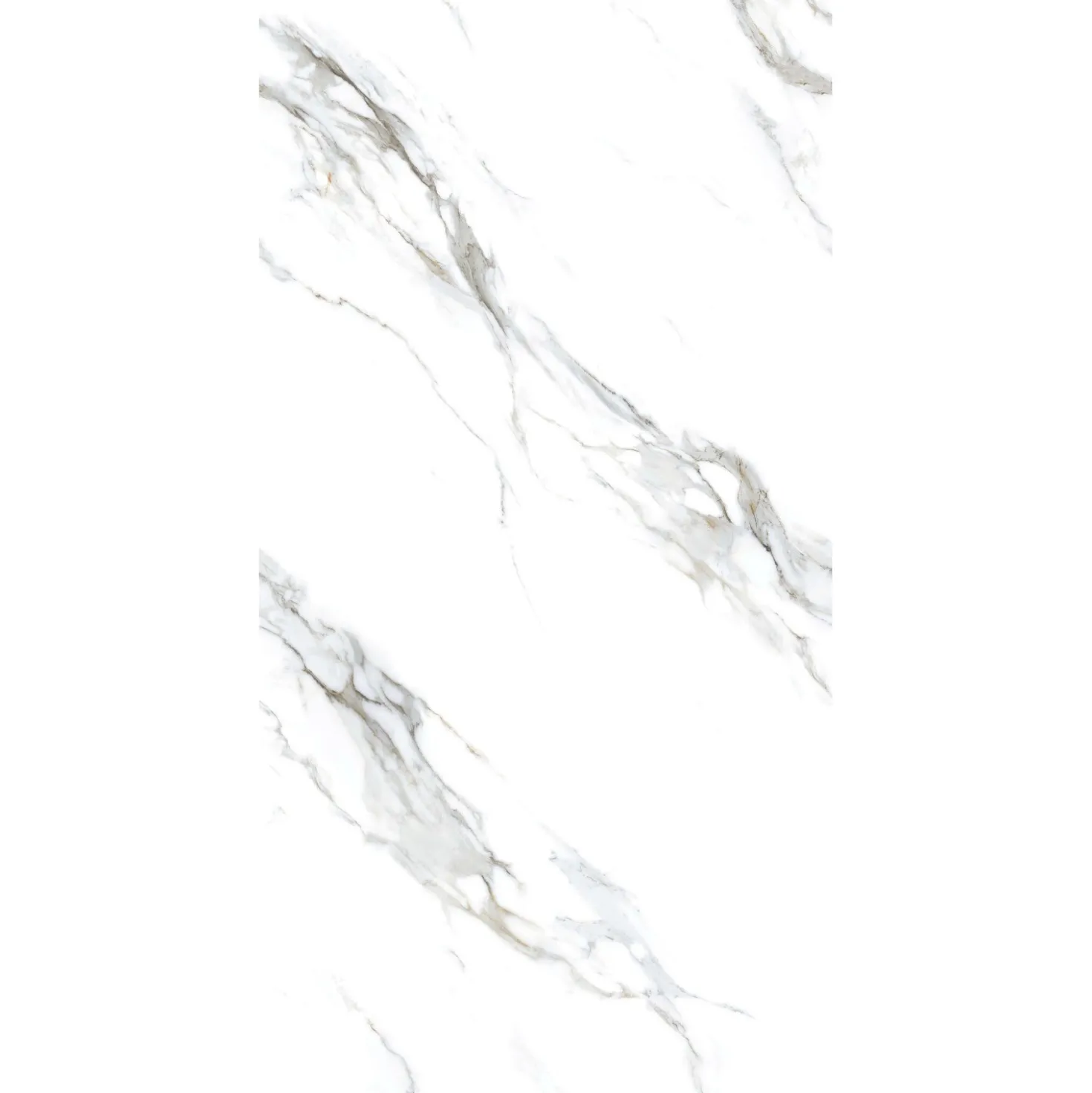 Piastrella in gres porcellanato Calacatta Gold Maestoso 60x120 cm 1,44 m²