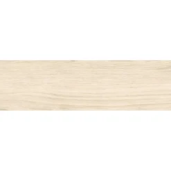 Piastrella in porcellanato smaltato Legno Naturale avorio 17x62 cm 1,37 m²
