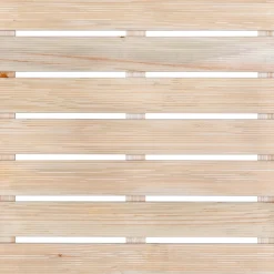 Piastrella zigrinata da esteno in legno 50x50x3,2 cm