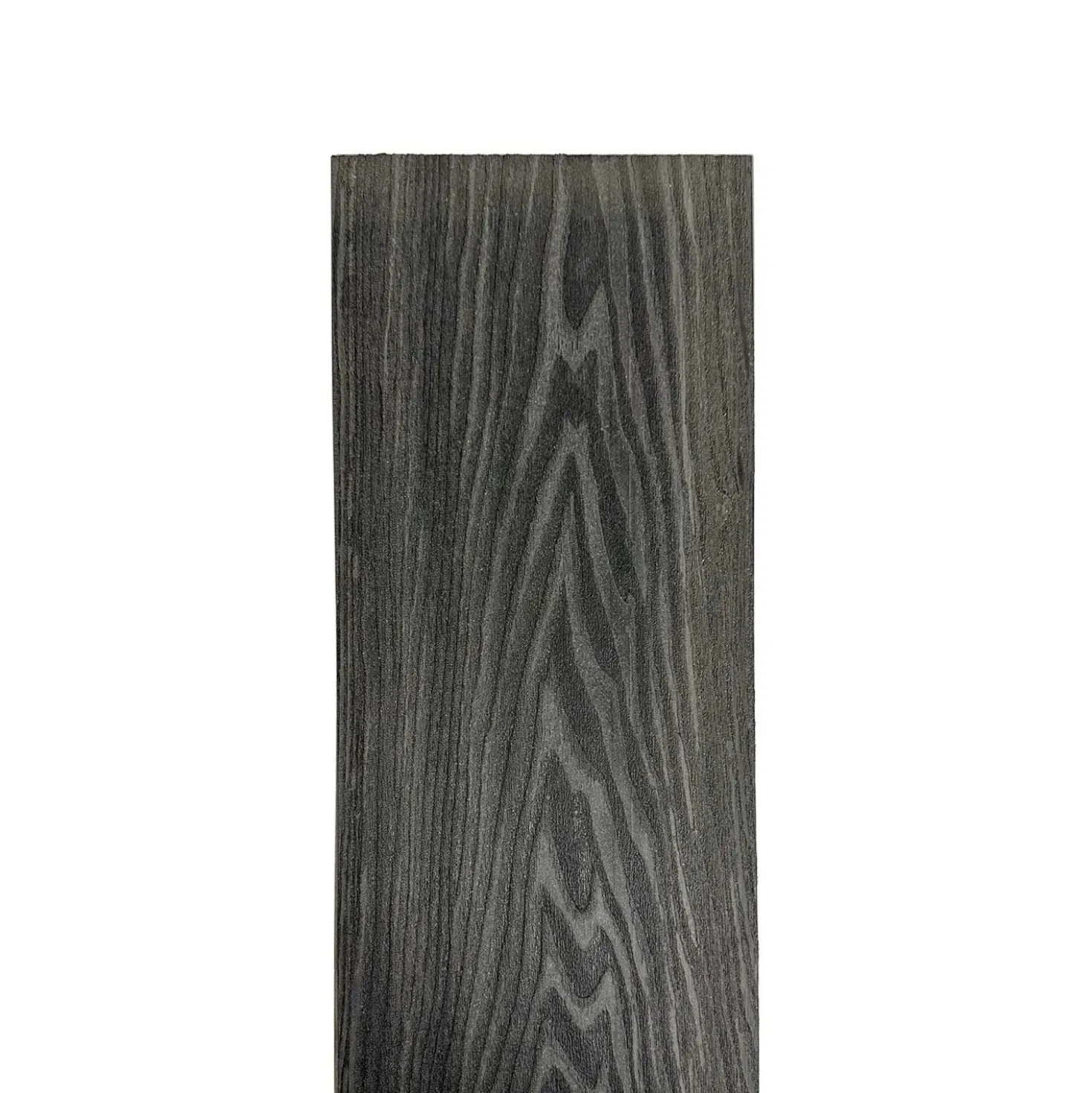 Piastrelle da esterno doga WPC WOOD double face antracite 161x2000 mm