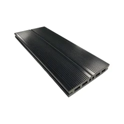 Piastrelle da esterno doga WPC WOOD double face antracite 161x2000 mm