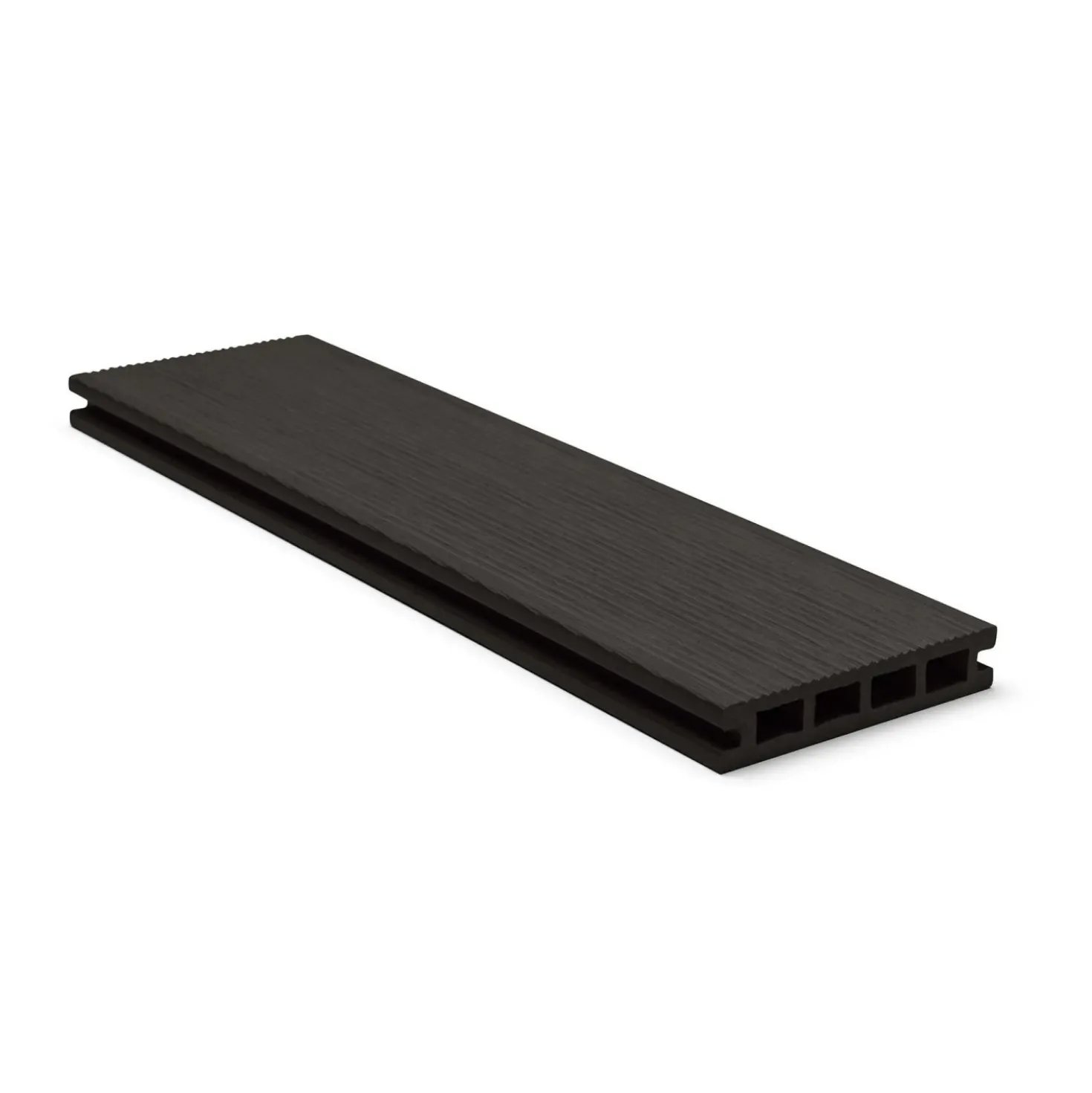 Piastrelle da esterno doga WPC easylife antracite 143x2000 mm