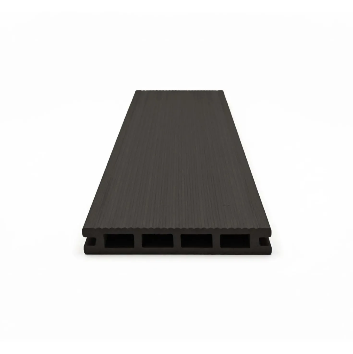 Piastrelle da esterno doga WPC easylife antracite 143x2000 mm
