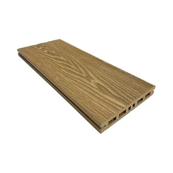 Piastrelle da esterno doga WPC WOOD double face miele 161x2000 mm