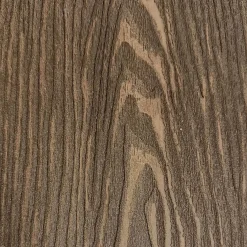 Piastrelle da esterno doga WPC WOOD double face marrone 161x2000 mm