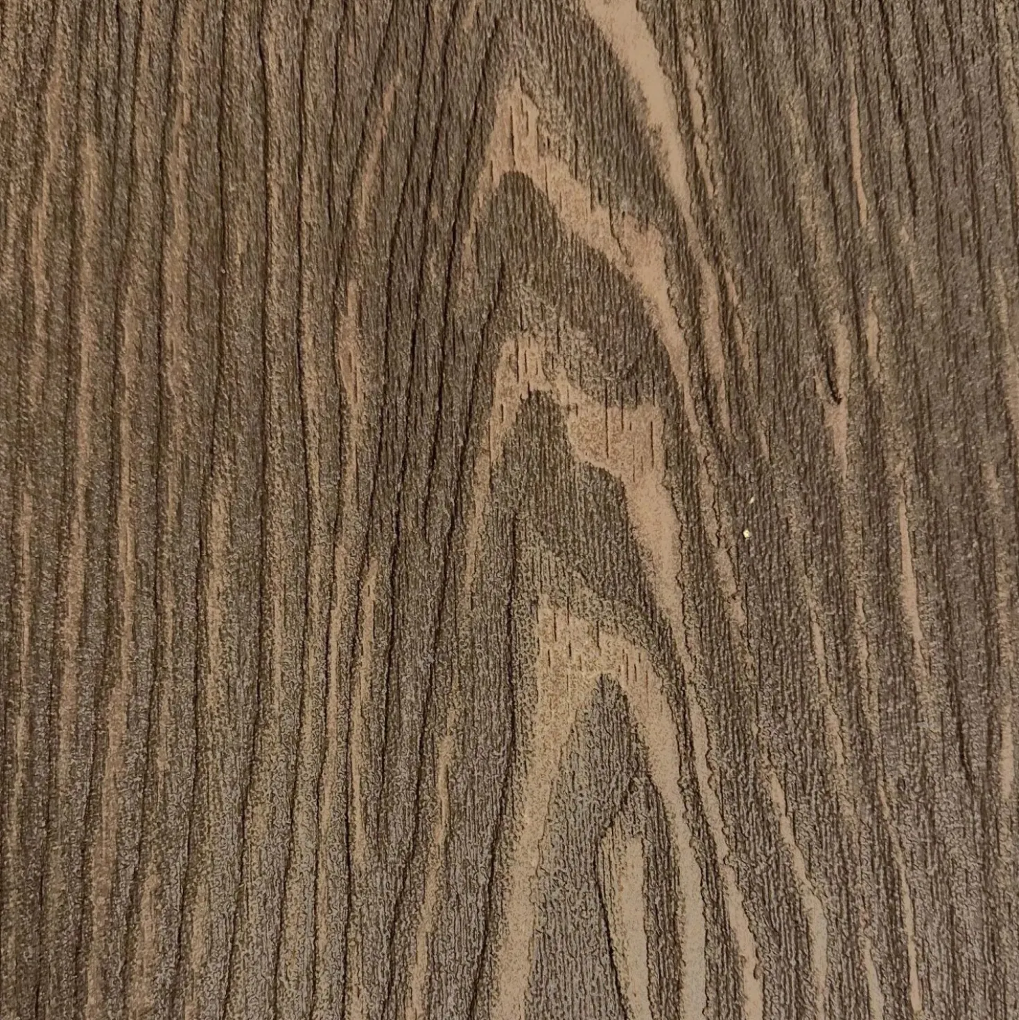 Piastrelle da esterno doga WPC WOOD double face marrone 161x2000 mm