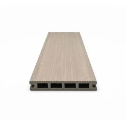 Piastrelle da esterno doga WPC easylife beige 143x2000 mm