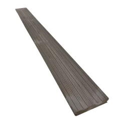 Piastrelle da esterno doga Thermowood clip sistem antracite 118x210 cm
