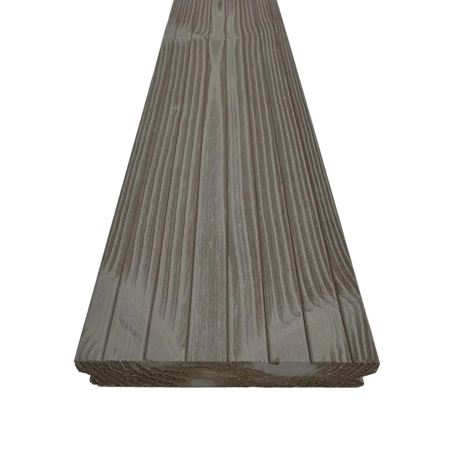 Piastrelle da esterno doga Thermowood clip sistem antracite 118x210 cm