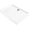 Piatto doccia acrilico rettangolare Idrostile Genio 100x80 cm bianco