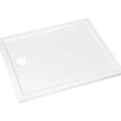 Piatto doccia acrilico rettangolare Idrostile Praim 80x90 cm bianco
