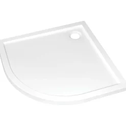 Piatto doccia acrilico semicircolare Idrostile Praim 80x80 cm bianco
