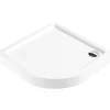 Piatto doccia acrilico semicircolare Idrostile Genio 80x80 cm bianco
