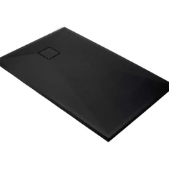 Piatto doccia granito Idrostile Puerto Padre 100x90 cm nero